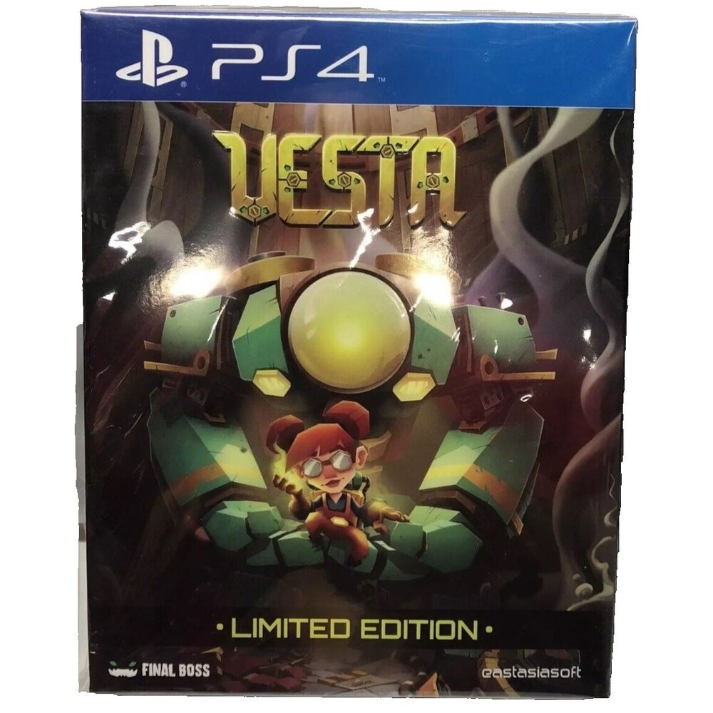 Vesta Limited Edition PS4 PlayStation 4 Brand New Sealed Playasia Print Run